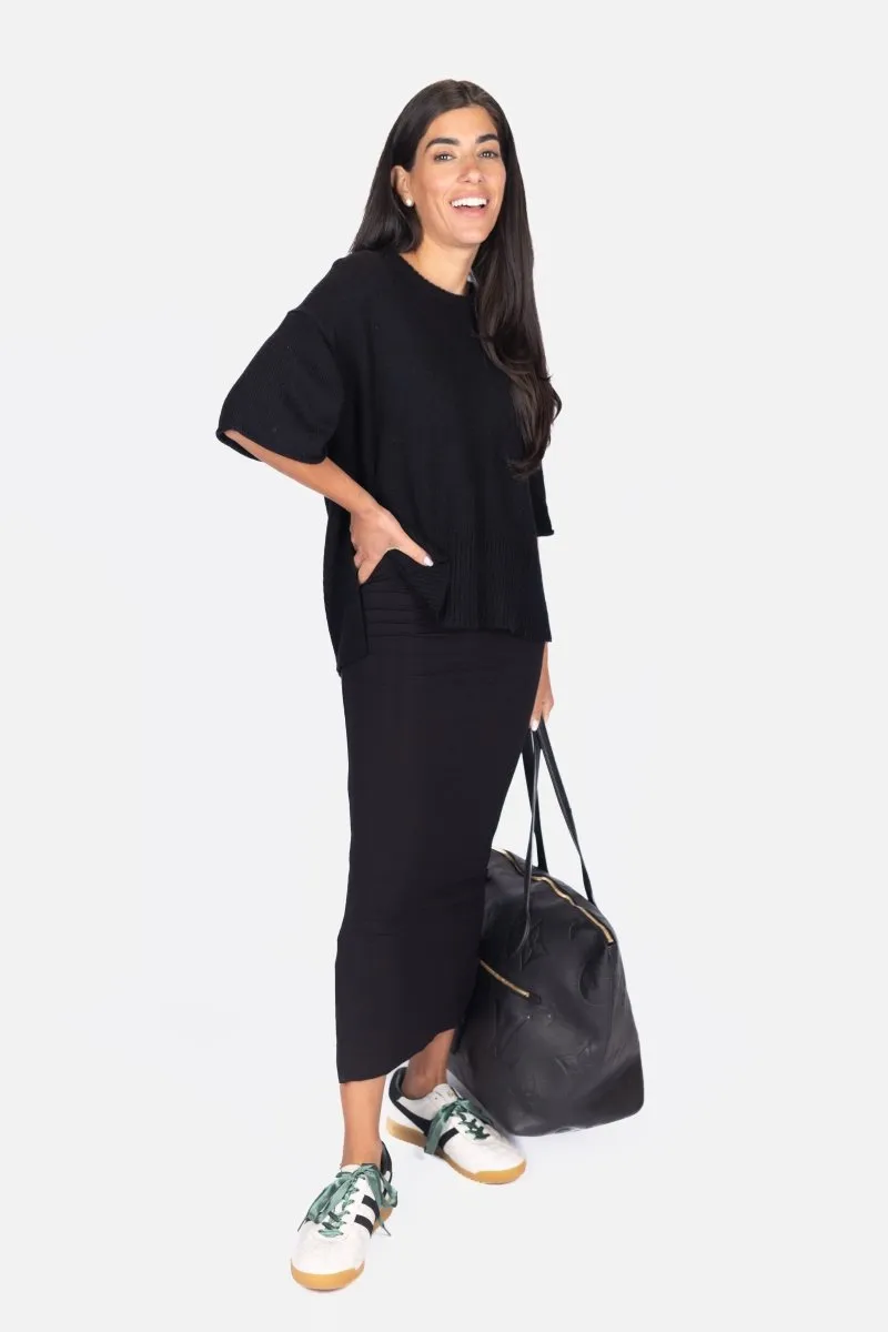 LEANNA TOP (BLACK)