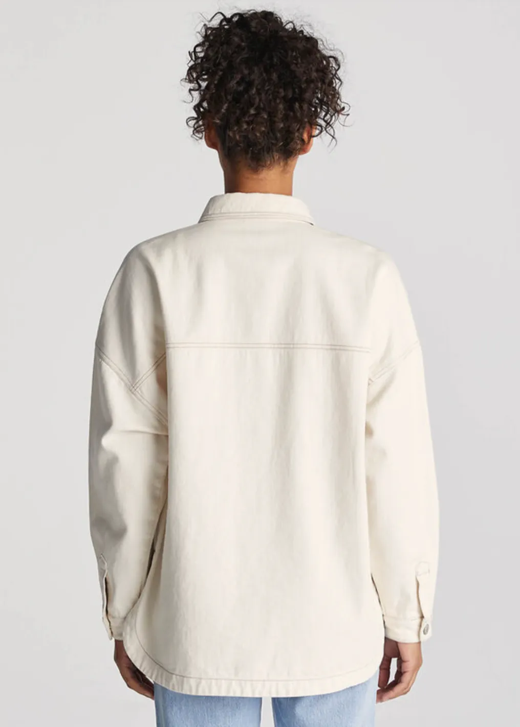 LEE Limited Shacket - Unbleached