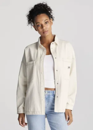 LEE Limited Shacket - Unbleached