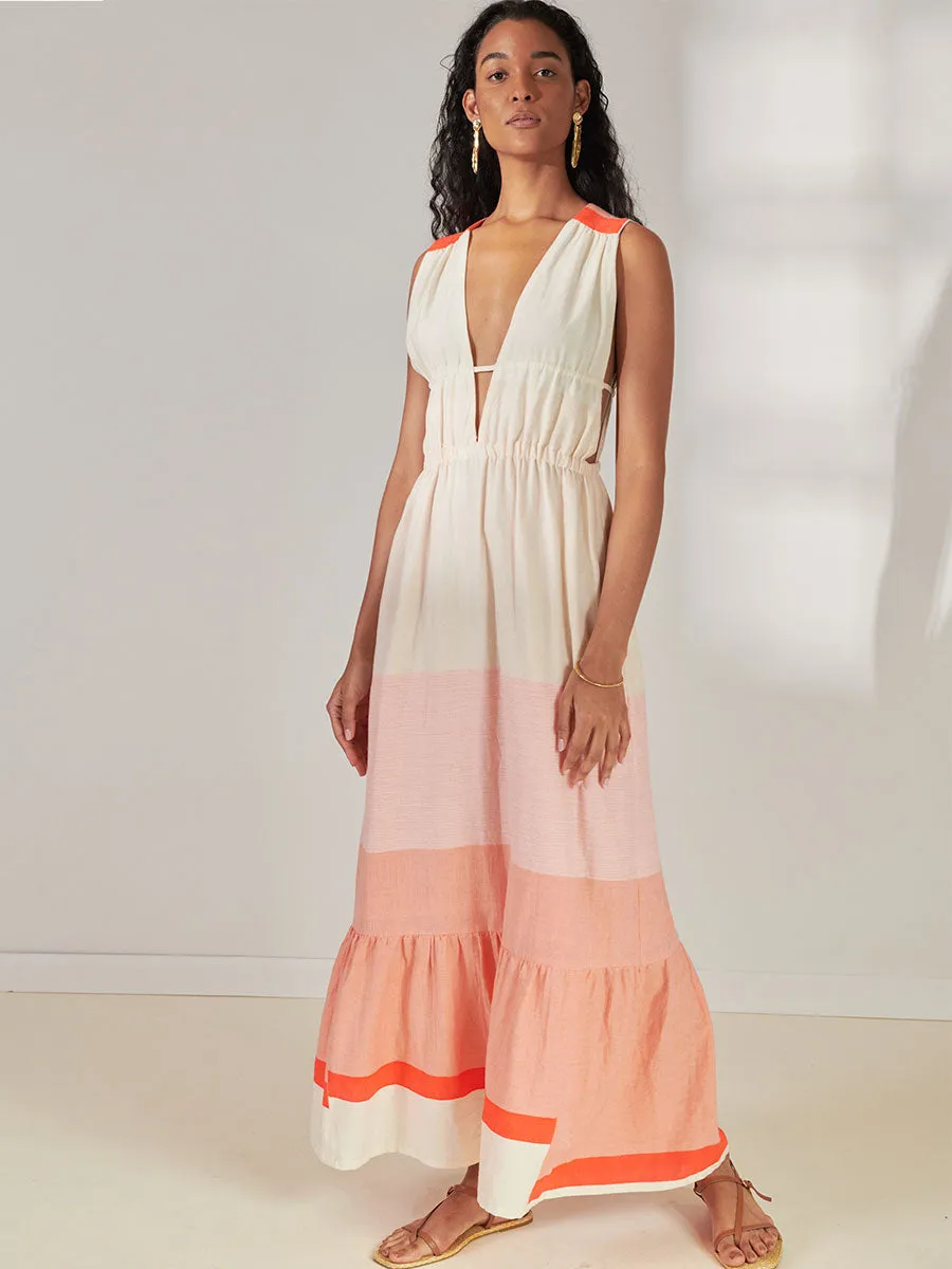 LELISA | V Neck Dress