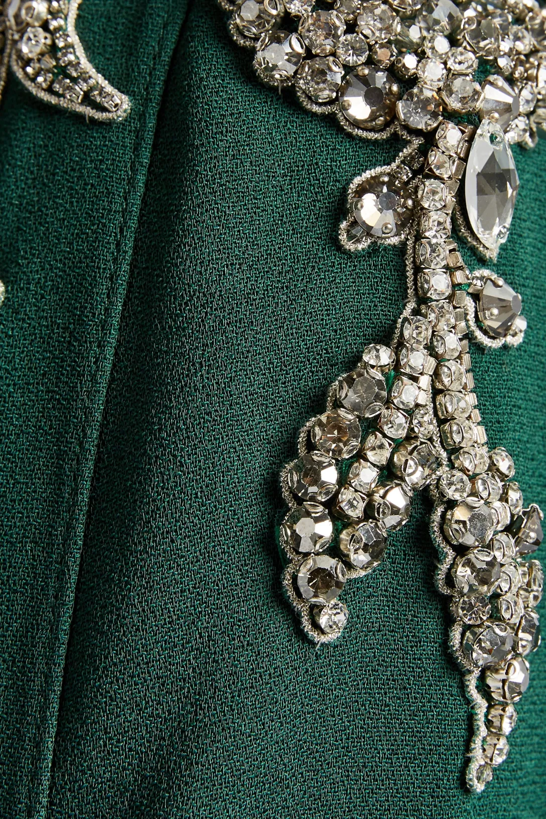 Long Sleeve Gown | Pine Green
