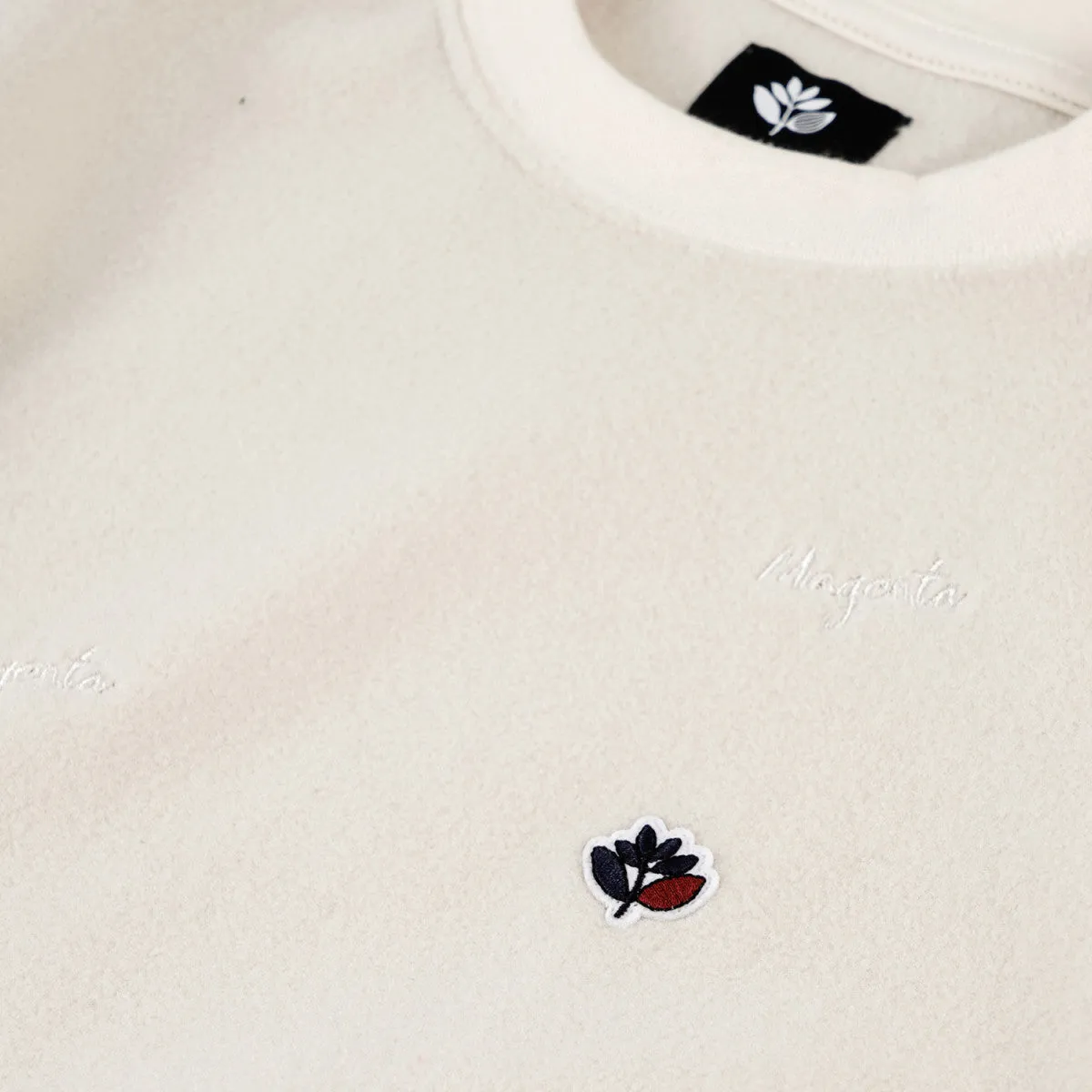 LOOP FLEECE CREWNECK NATURAL