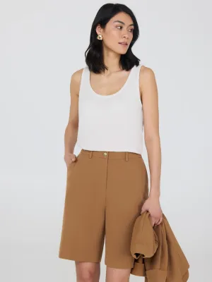 Loose Knit Sweater Tank Top
