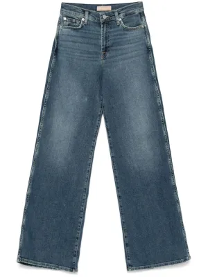 Lotta flared denim jeans