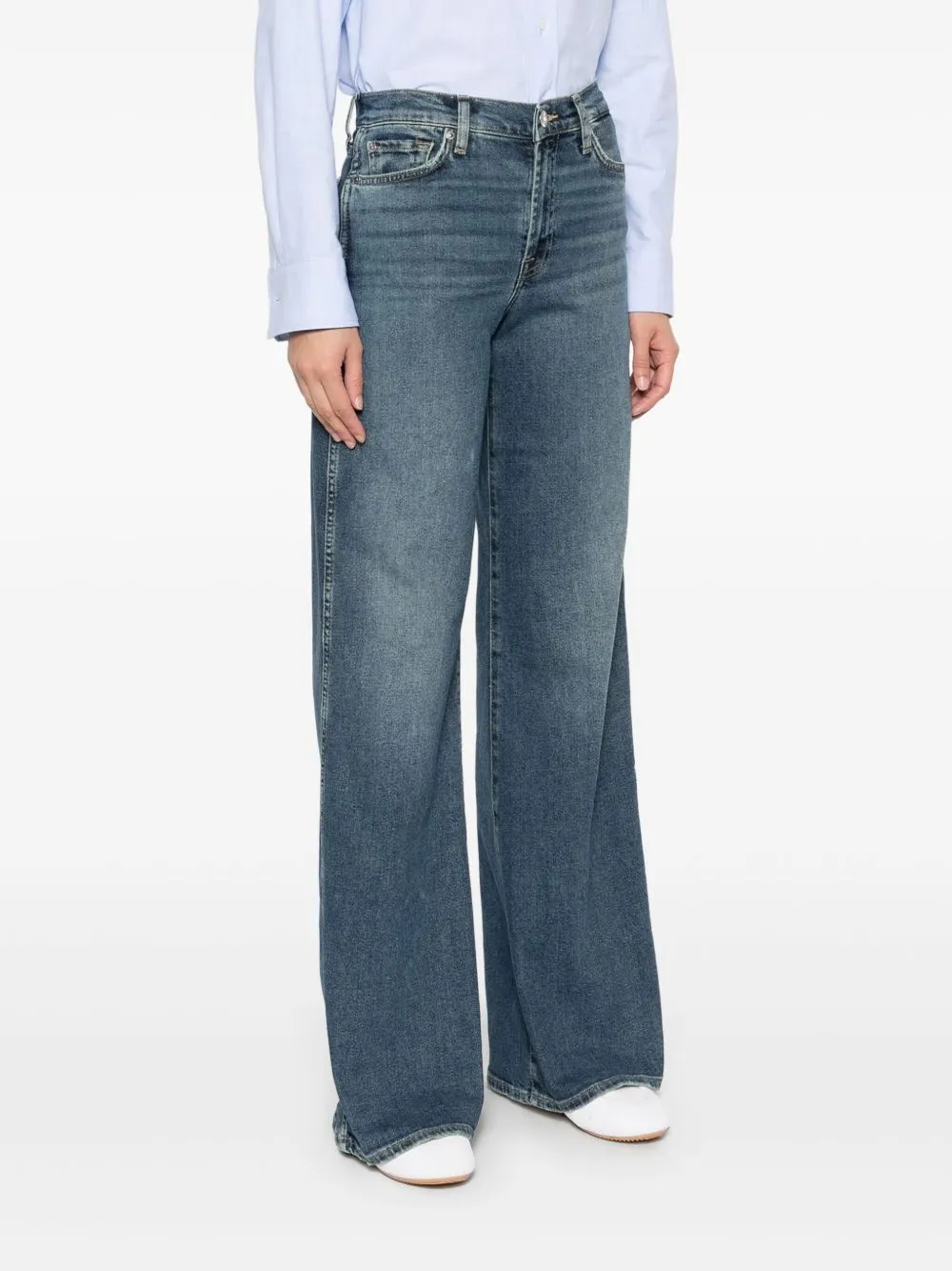 Lotta flared denim jeans