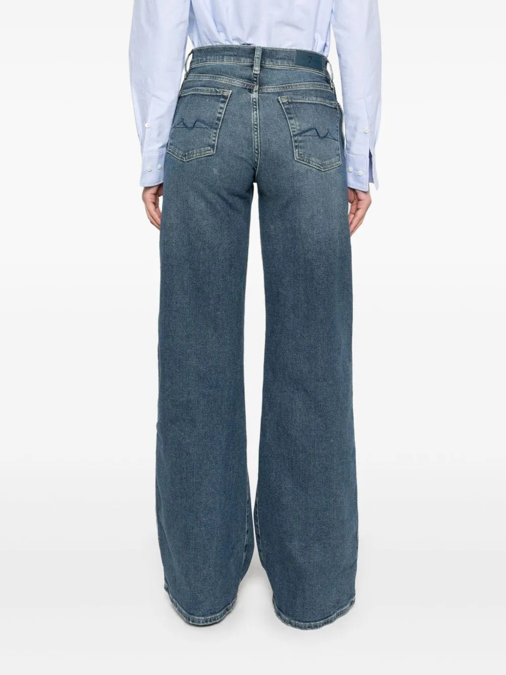 Lotta flared denim jeans