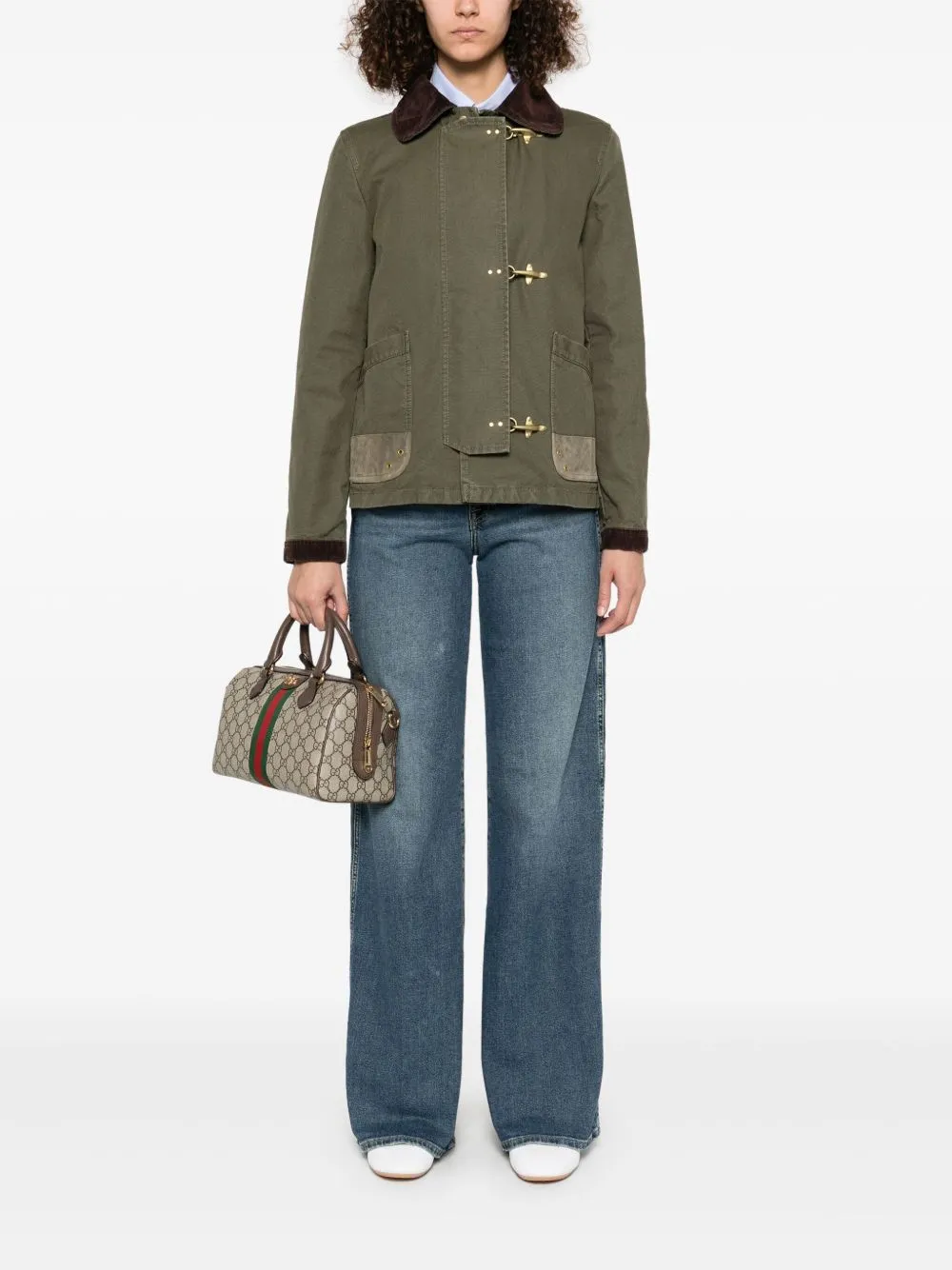 Lotta flared denim jeans