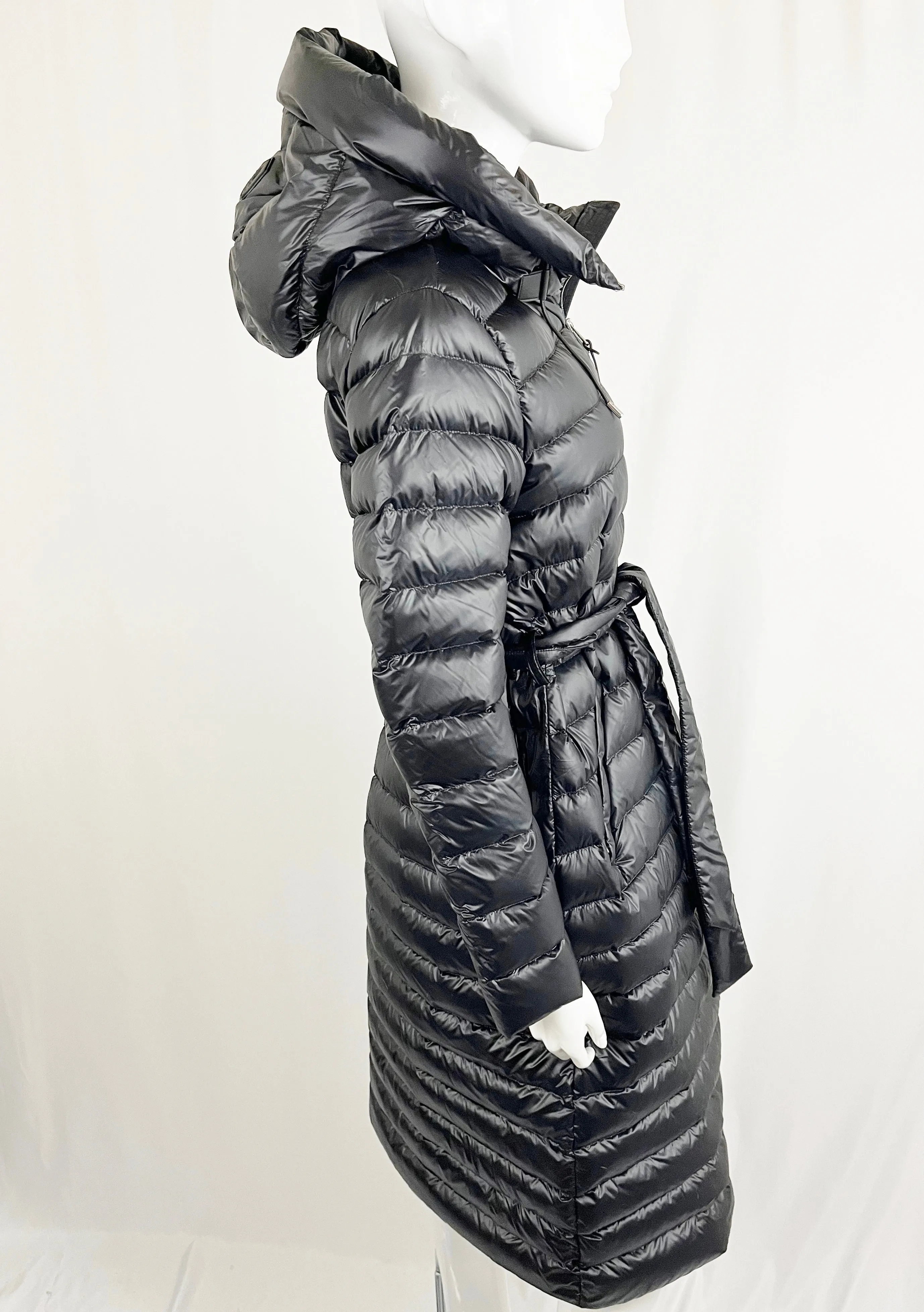 Mackage Long Belted Puffer Coat Size M