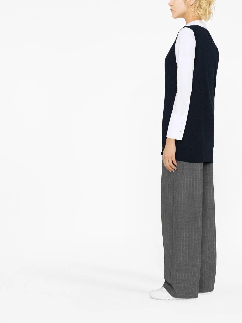 Maison Margiela Sweaters Blue