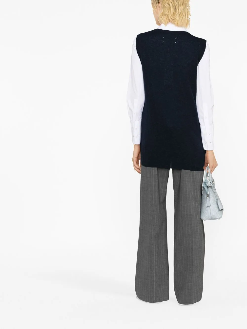 Maison Margiela Sweaters Blue