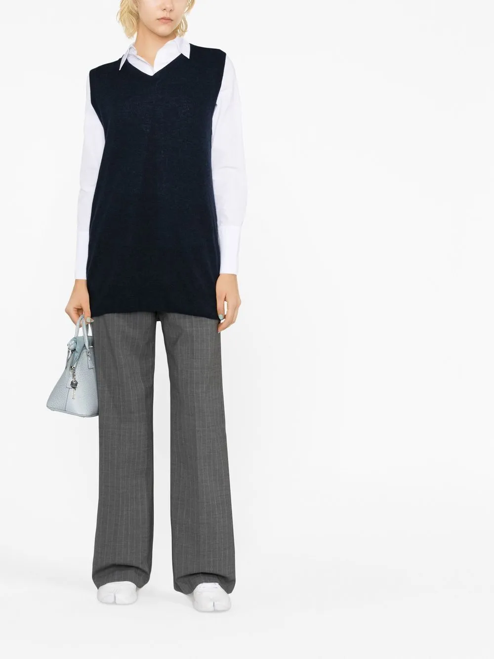 Maison Margiela Sweaters Blue