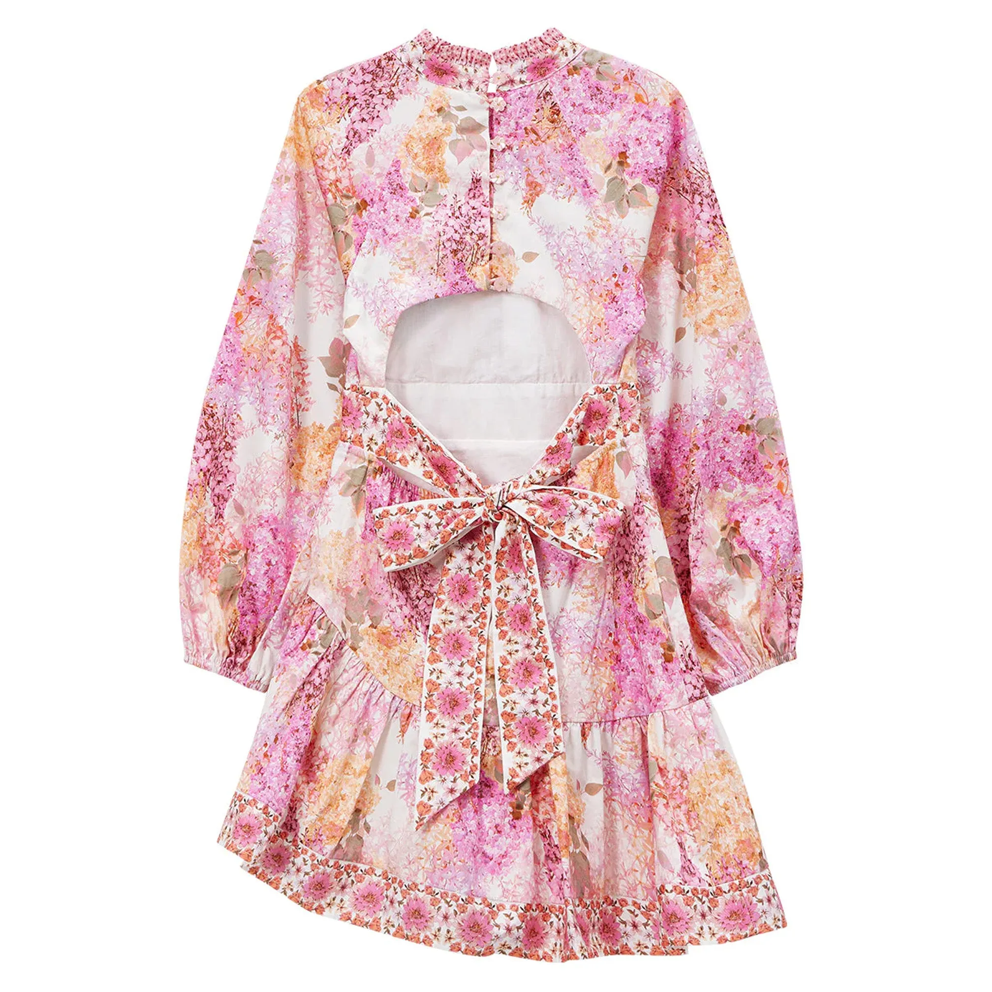 Marlo Hydrangea Mini Dress