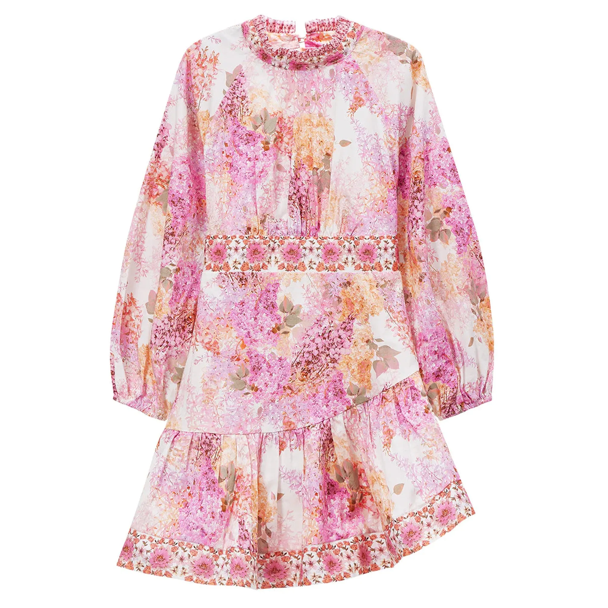 Marlo Hydrangea Mini Dress