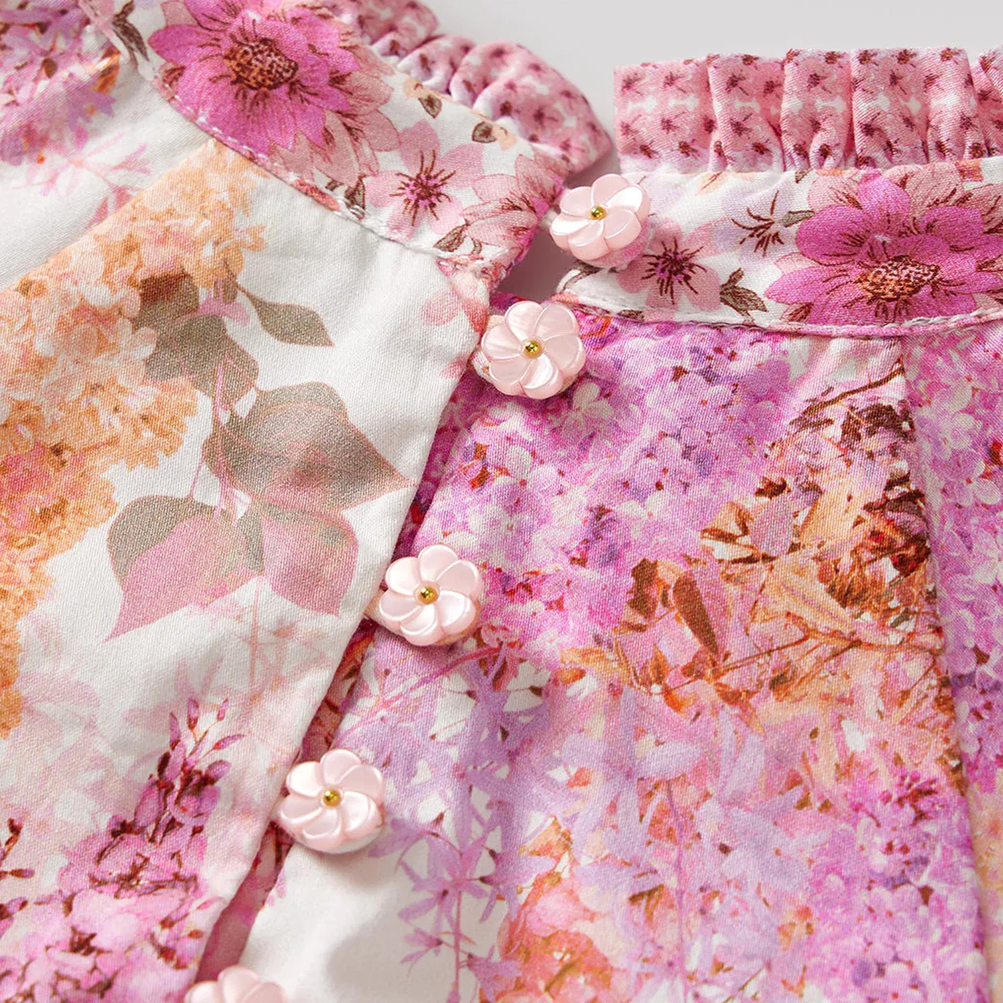 Marlo Hydrangea Mini Dress