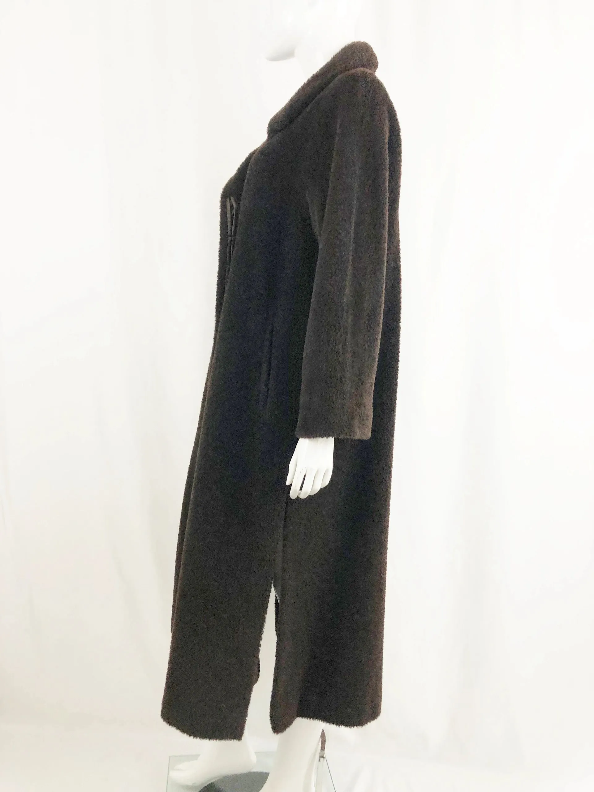 Max Mara Alpaca Belted Coat Size 4