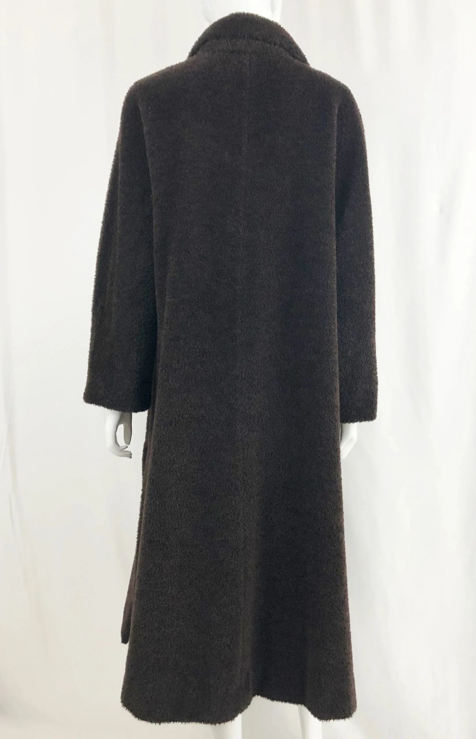 Max Mara Alpaca Belted Coat Size 4