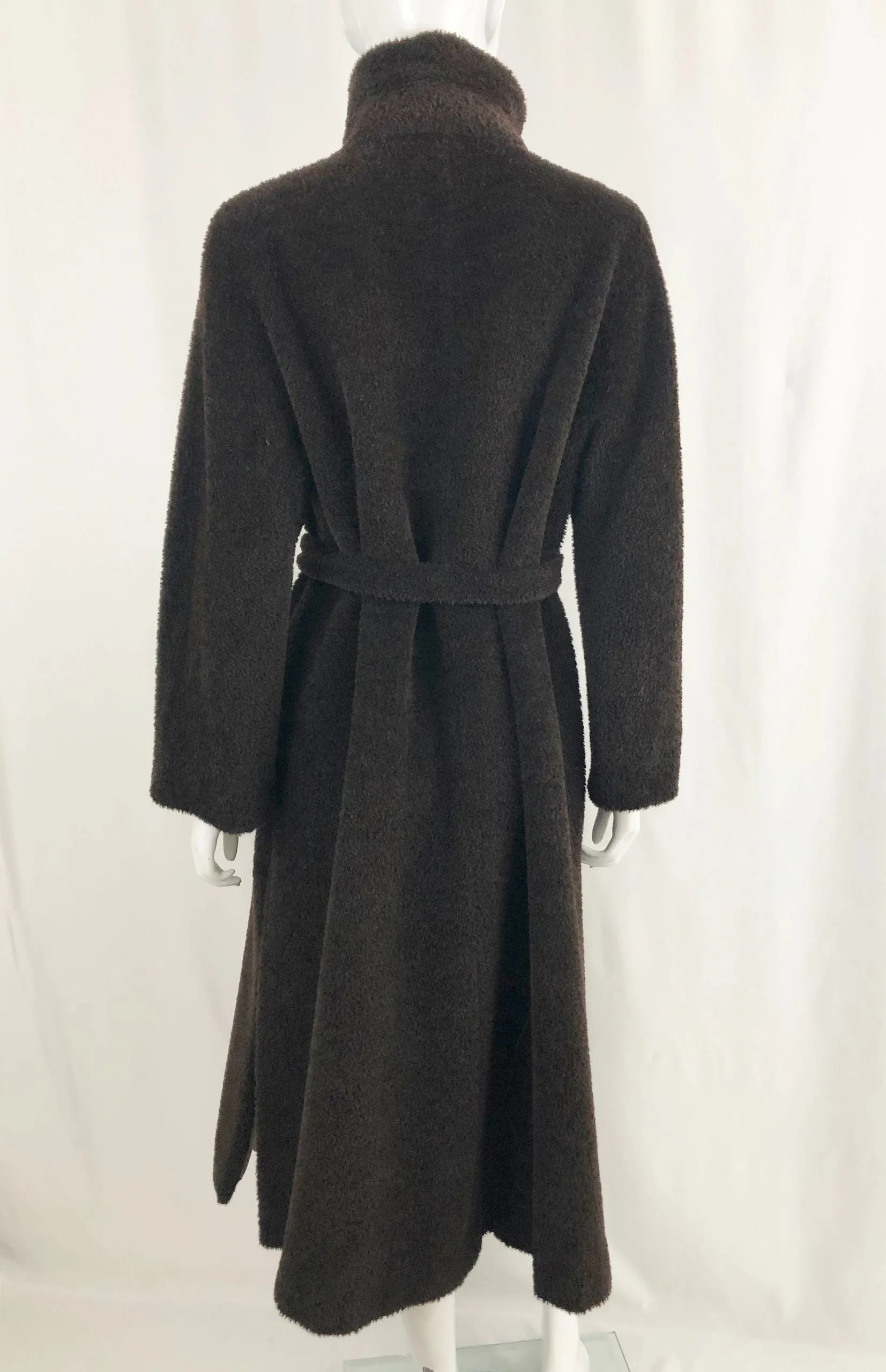 Max Mara Alpaca Belted Coat Size 4