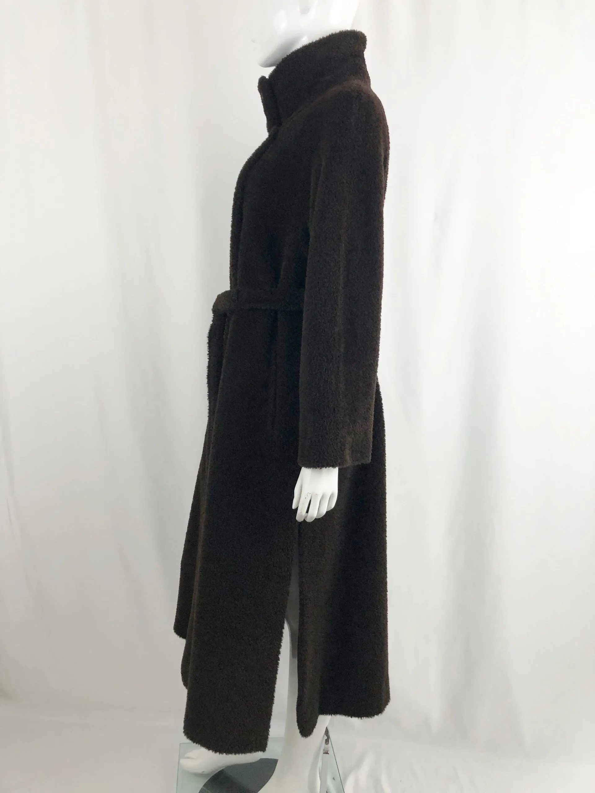 Max Mara Alpaca Belted Coat Size 4