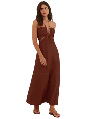 Melina Detail Midi Dress ::RET
