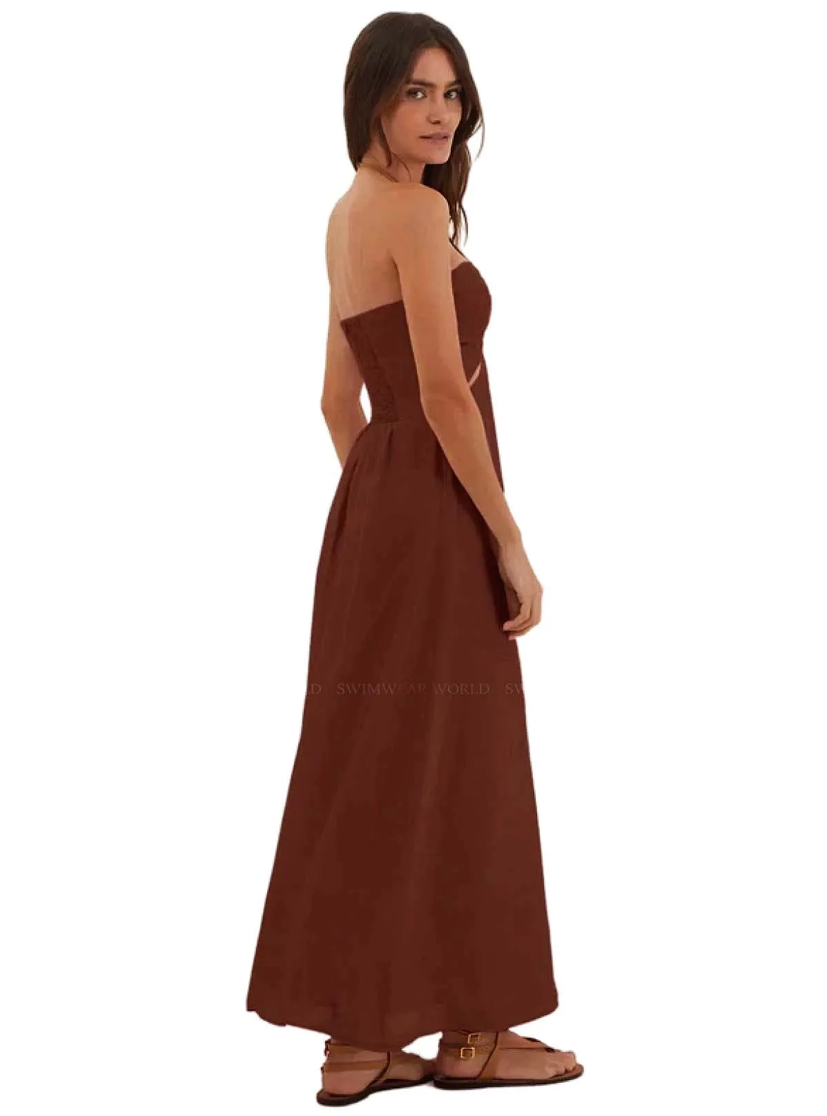 Melina Detail Midi Dress ::RET