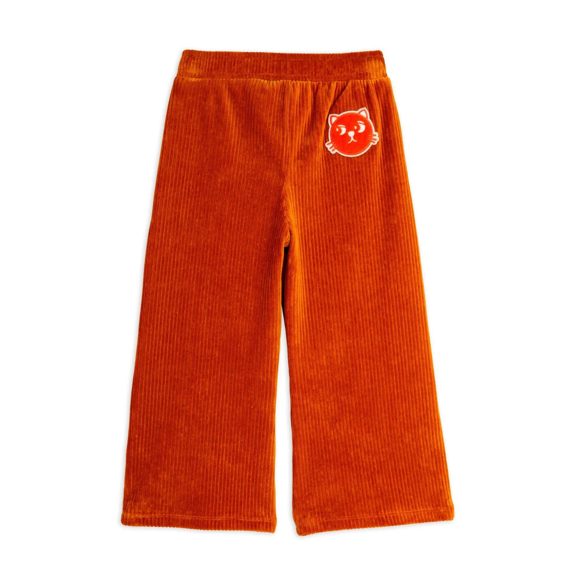 Mini Rodini - Cats corduroy velour trousers