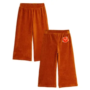 Mini Rodini - Cats corduroy velour trousers