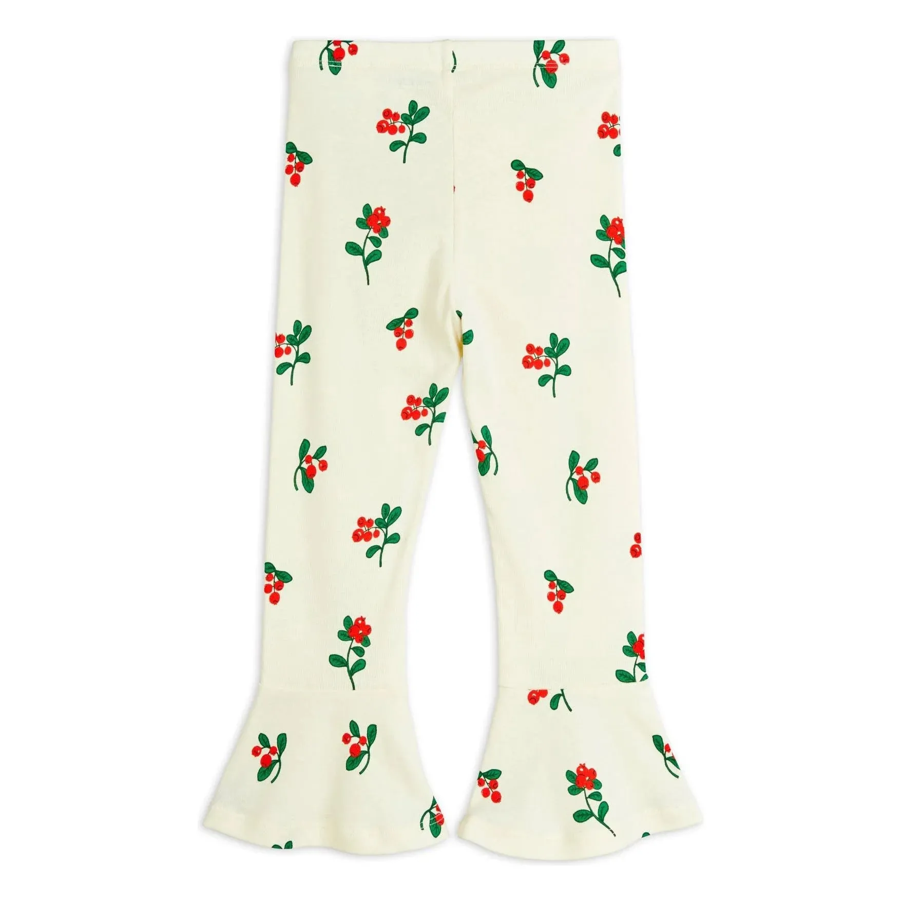 Mini Rodini | Lingon Berries Flared Trousers