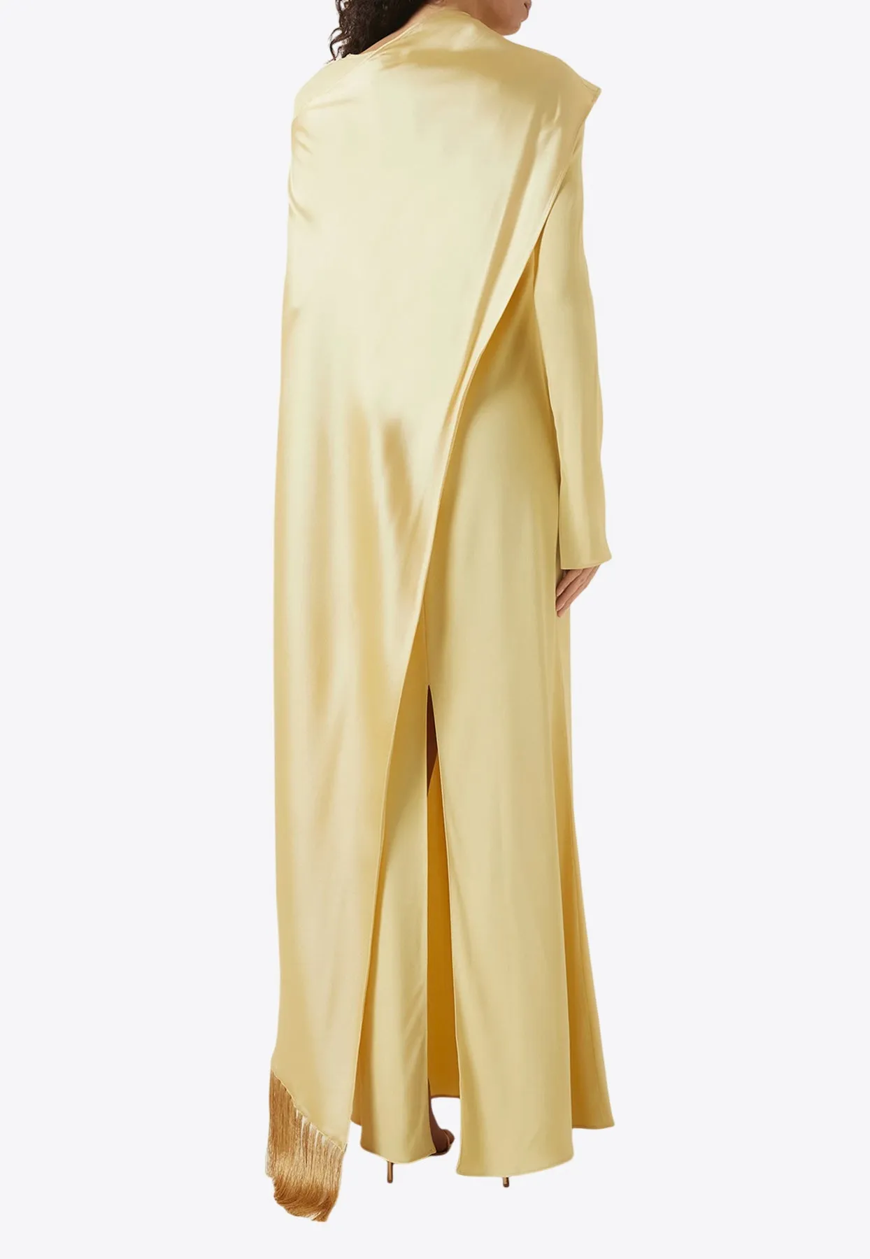 Mounia Fringed Maxi Dress