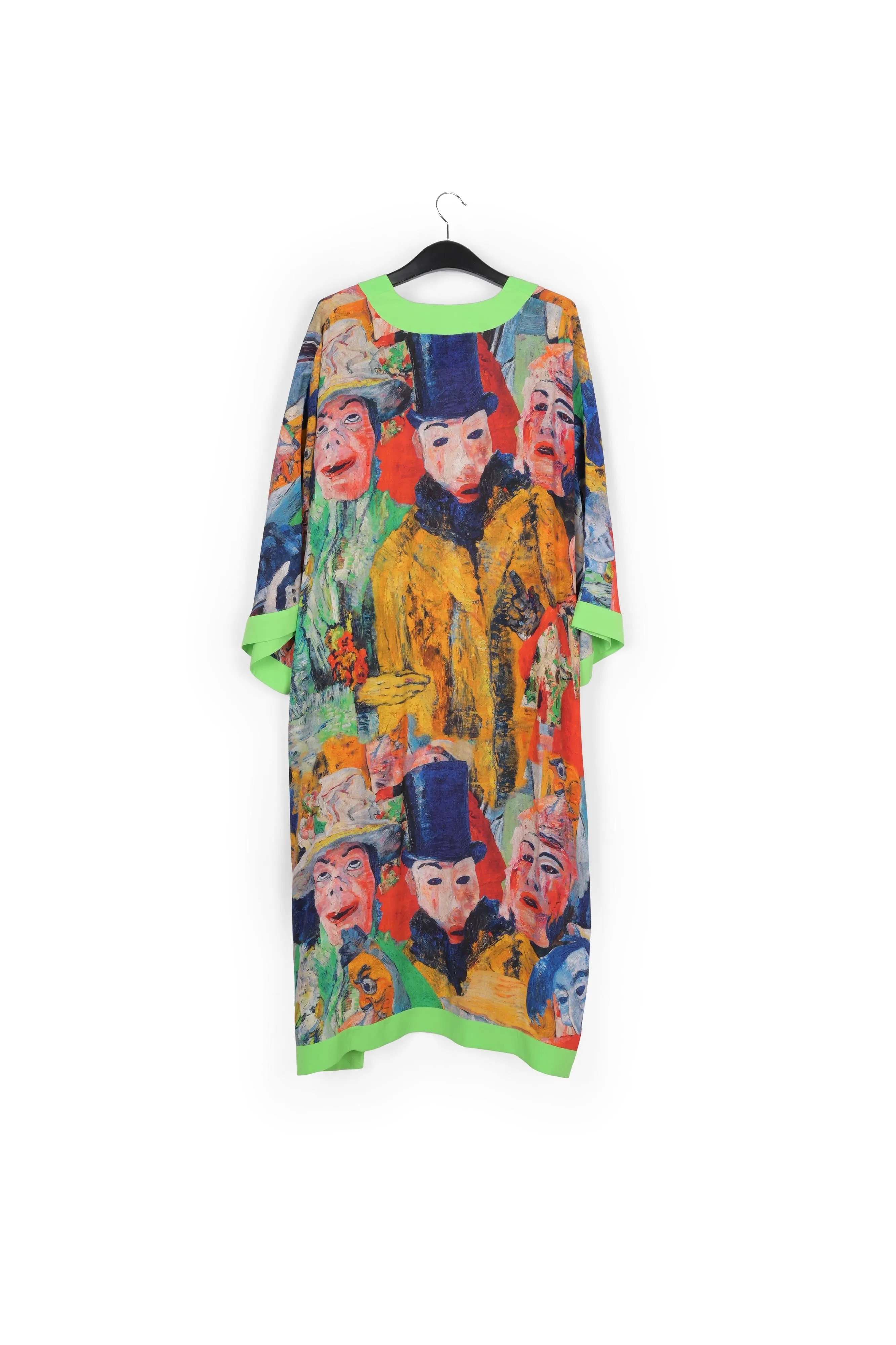 Multicolor 'The Intrigue' kimono - collaboration with KMSKA
