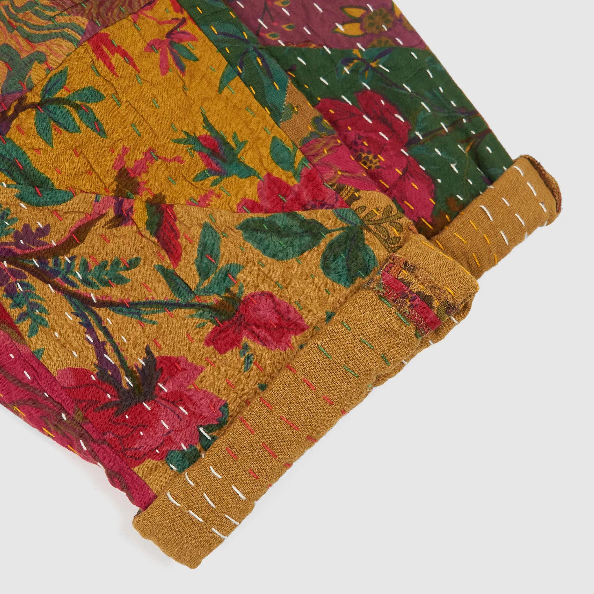 Nepenthes Engineered Garment Quilted Patchwork Handstich Chino