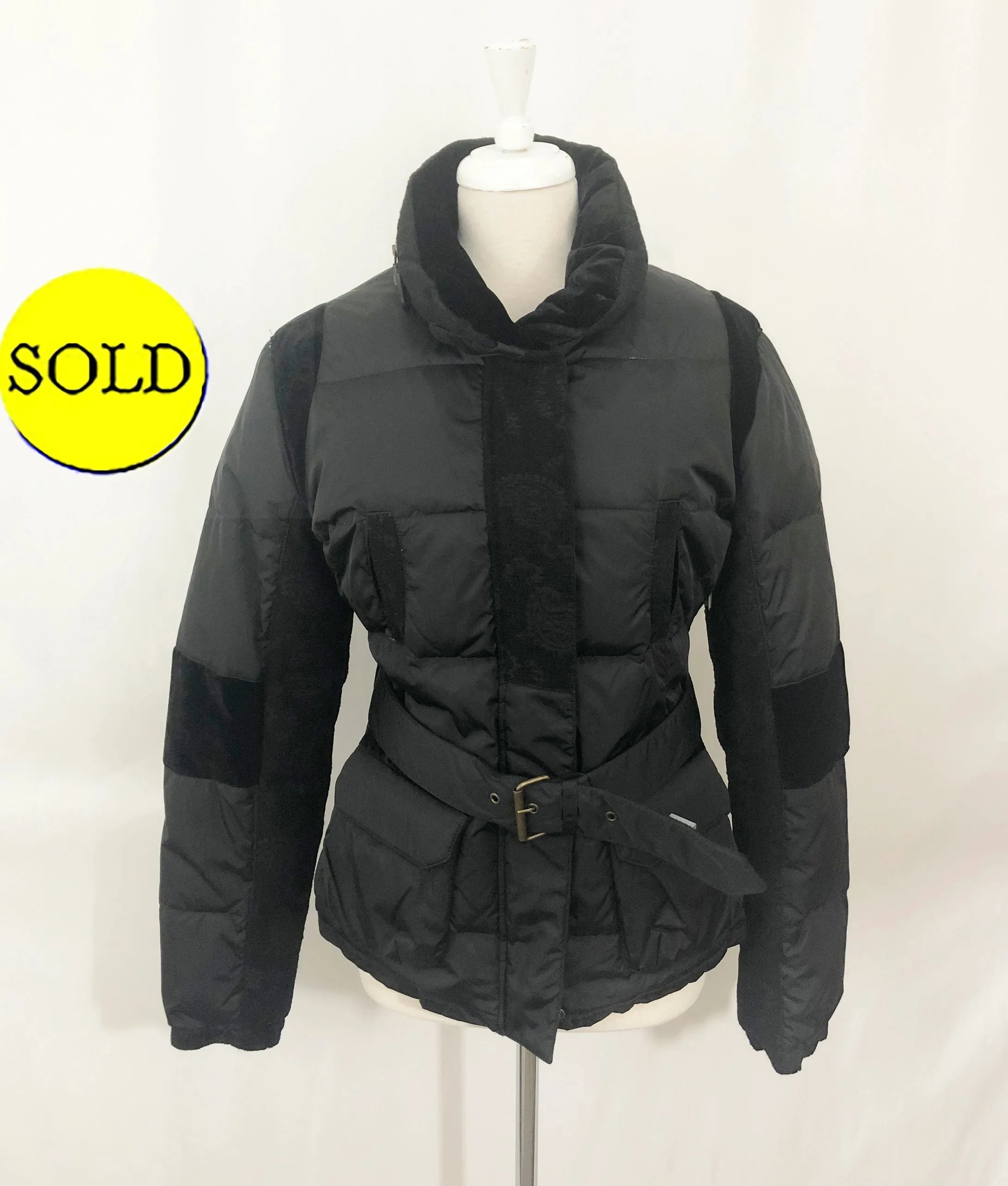 NEW Etro Belted Puffer Coat Size 46 It (M / 10 Us)
