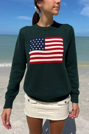 Nico American Flag Sweater