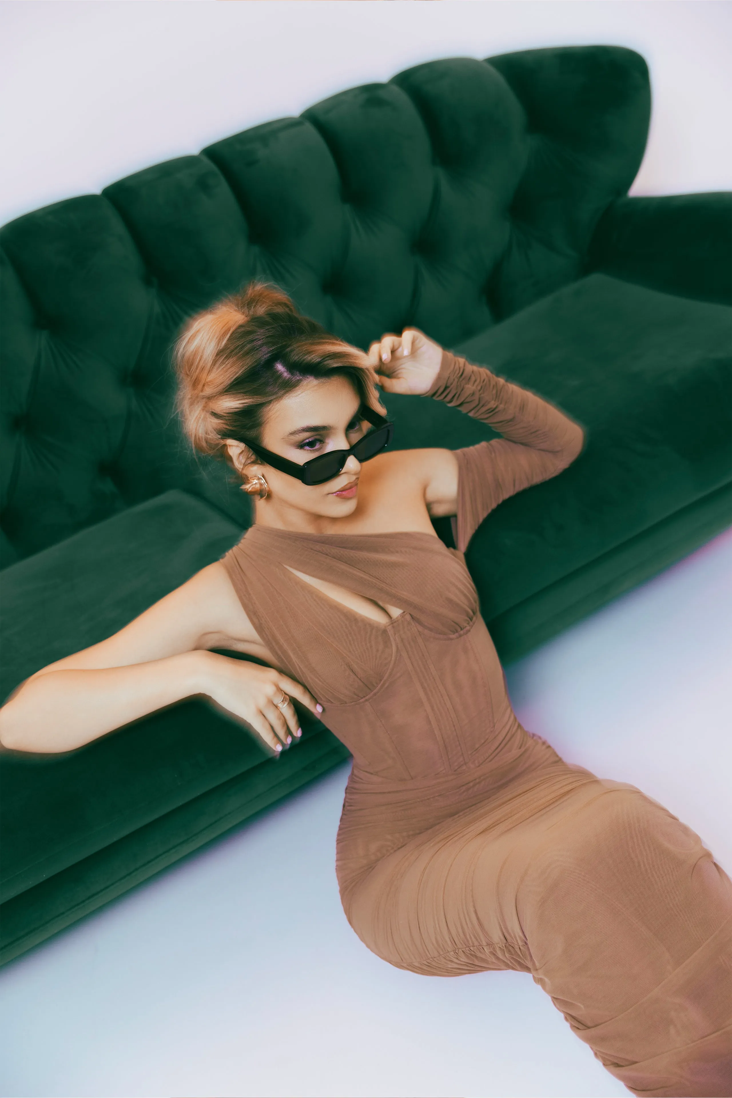 Nissa Dark Brown Dress