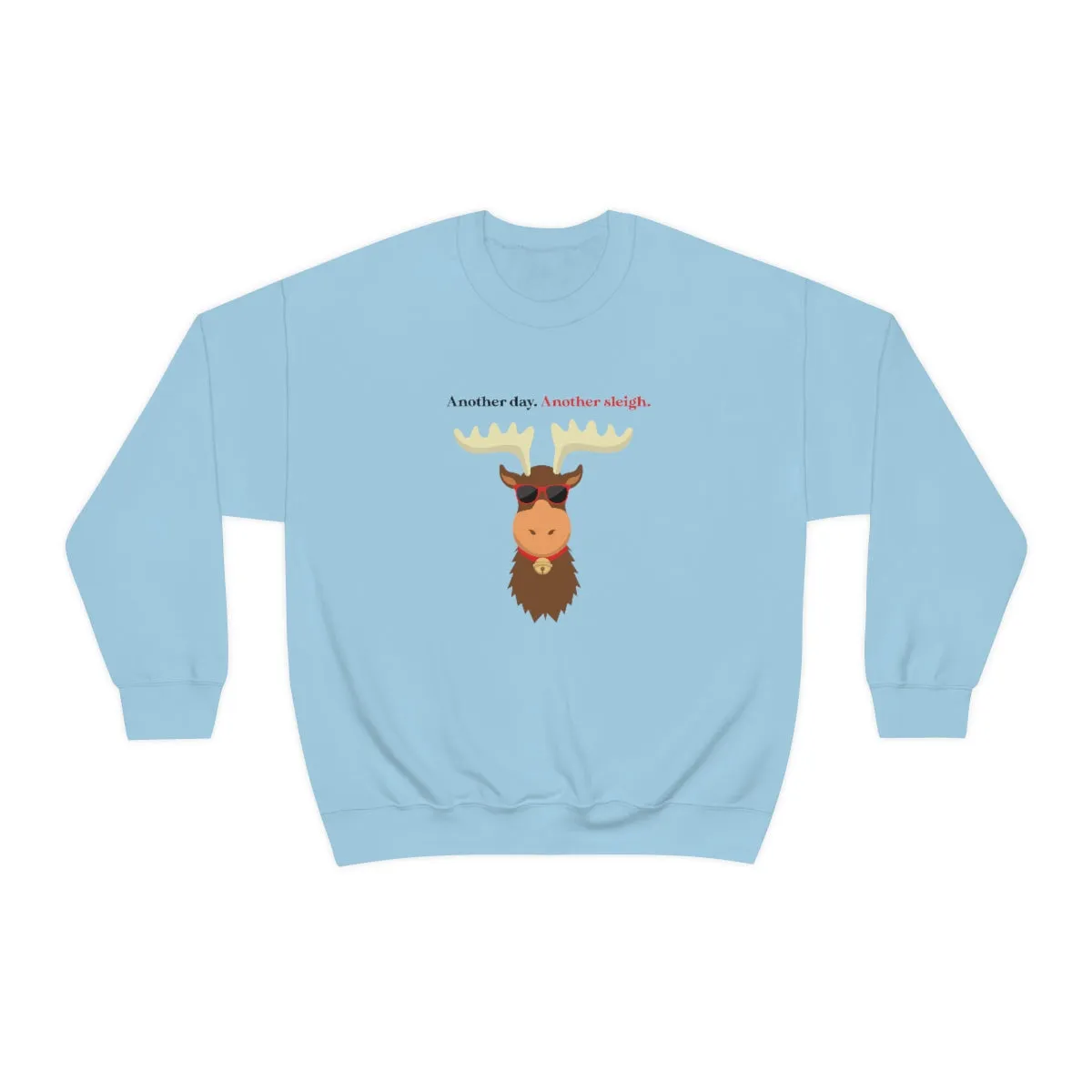 Oh Deer In Black | Crewneck Sweatshirt | Christmas Gifts For Her | Holiday Gifts | Trendy Gifts