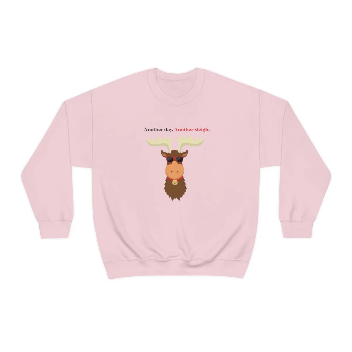 Oh Deer In Black | Crewneck Sweatshirt | Christmas Gifts For Her | Holiday Gifts | Trendy Gifts