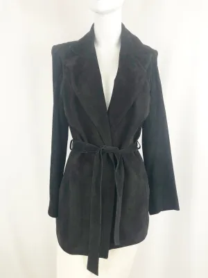 Overland Belted Suede Coat Size 6