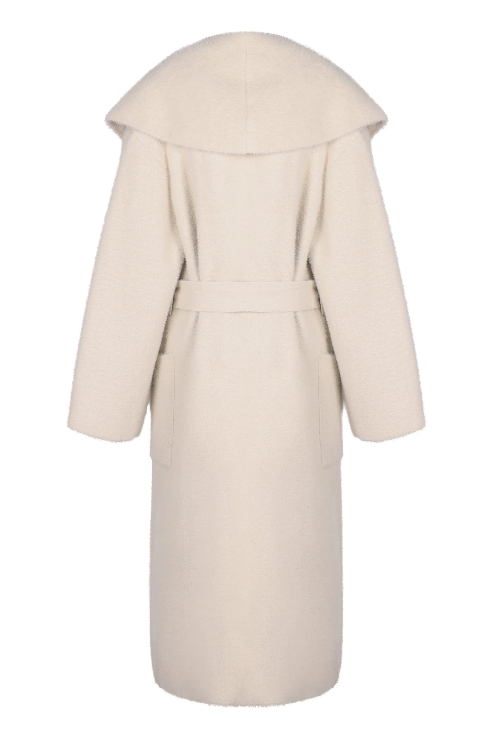 Oversize belted coat