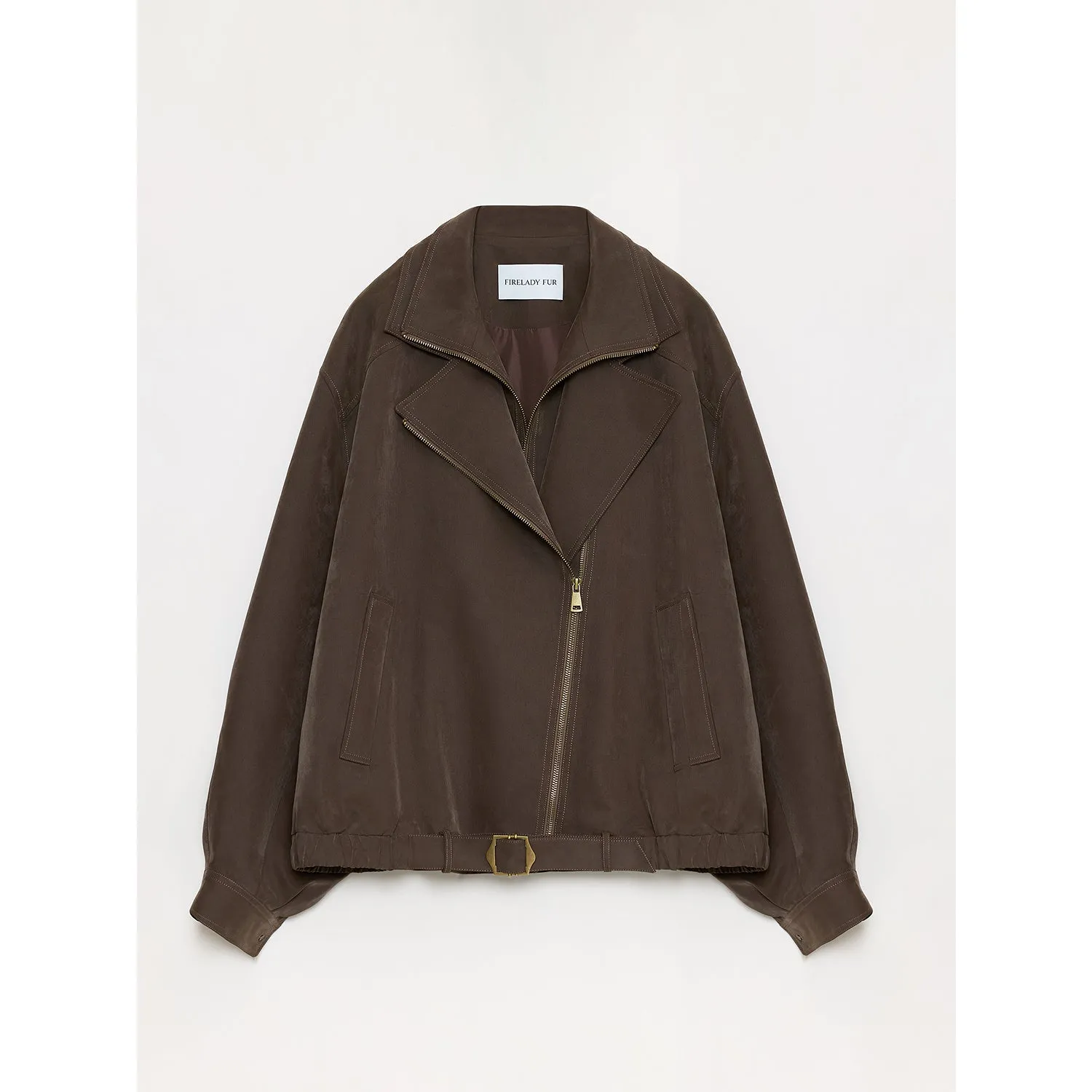 Oversized Brown Jacket
