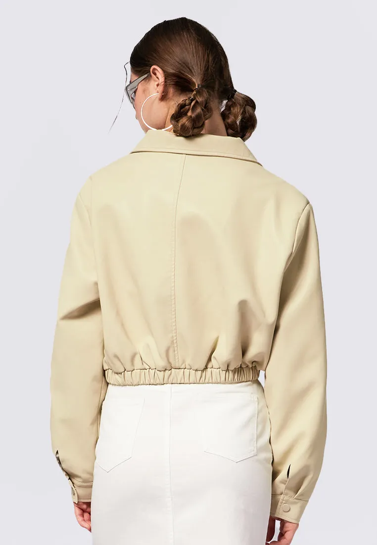 Oversized Crop Jacket