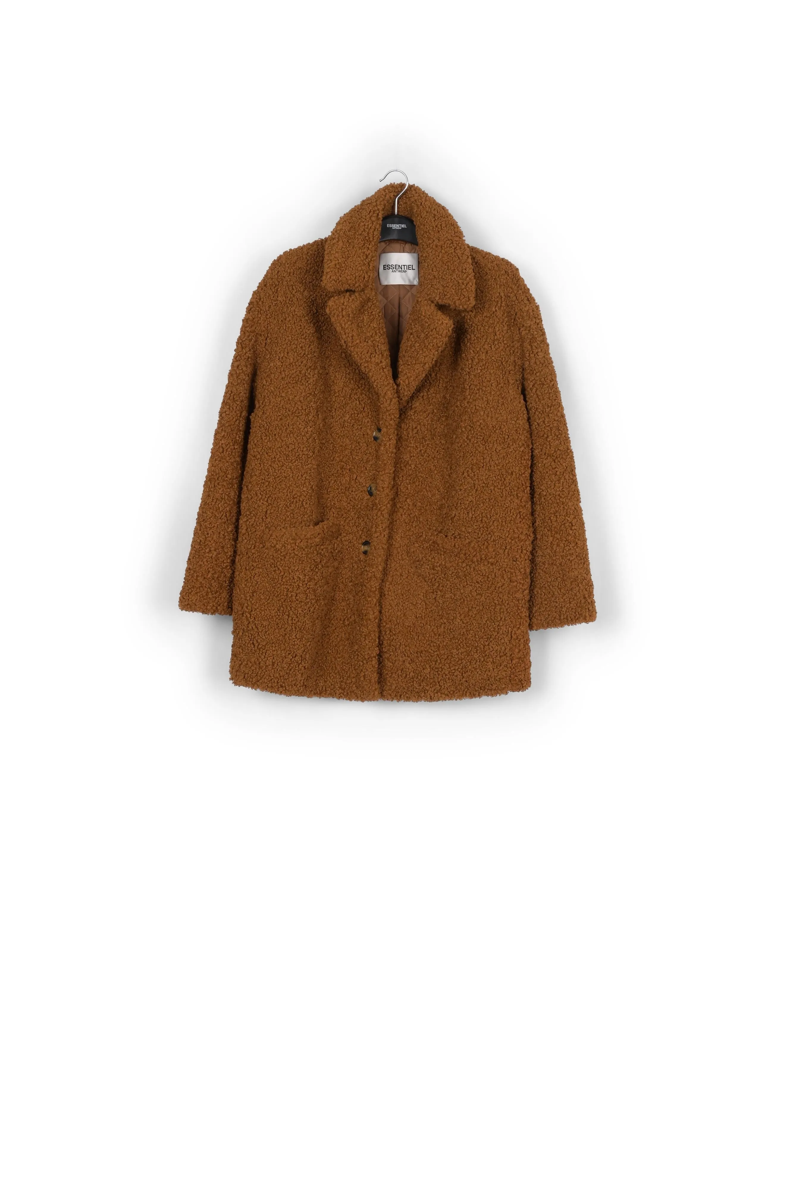 Oversized fake fur coat