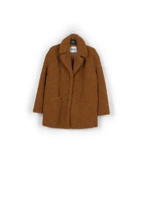 Oversized fake fur coat