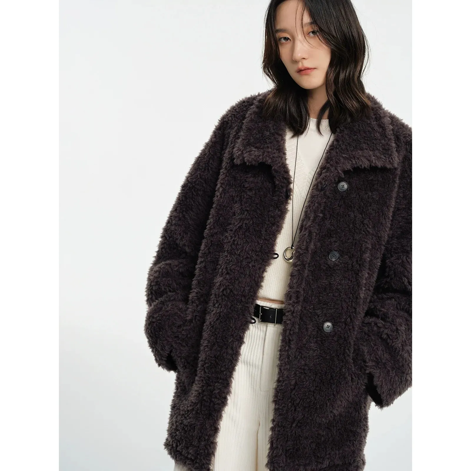 Oversized Faux Fur Coat
