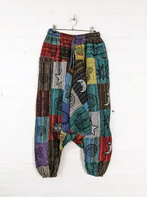 Patchwork Afghani Trousers