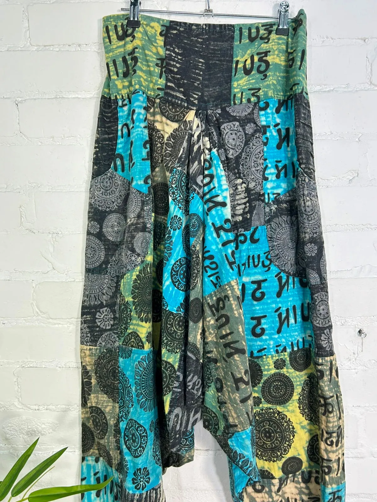 Patchwork Afghani Trousers