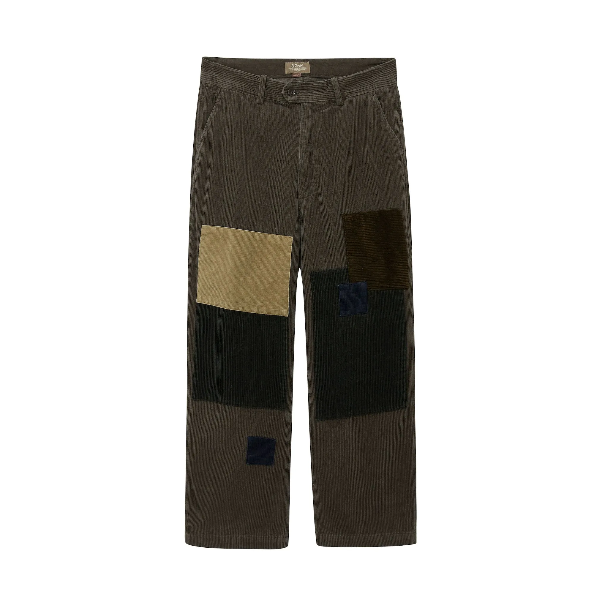Patchwork Corduroy Trousers