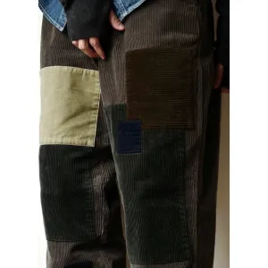 Patchwork Corduroy Trousers