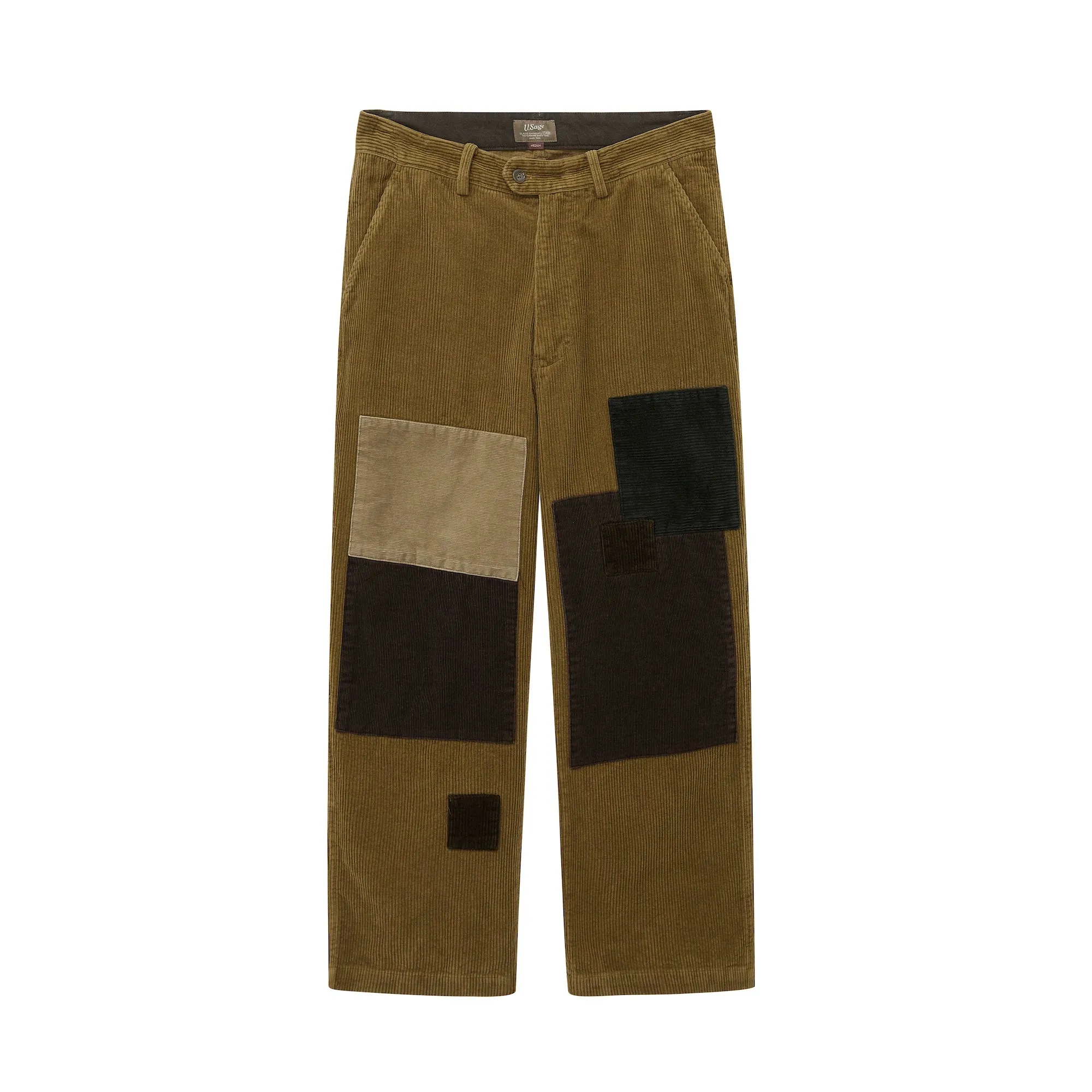 Patchwork Corduroy Trousers