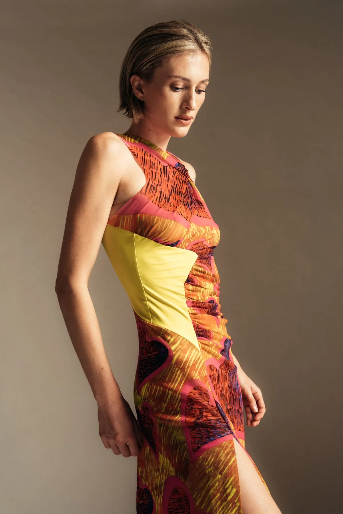 PAULA CANOVAS DEL VAS | DIAMOND MESH DRESS