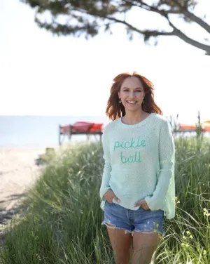 Pickleball Crew Cotton by Wooden Ships | Mojito/Seagreen