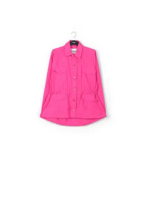 Pink jacquard jacket